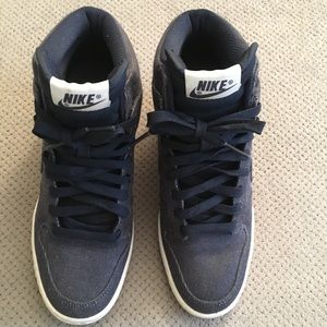 Women's Denim Nike Sky HI Dunks